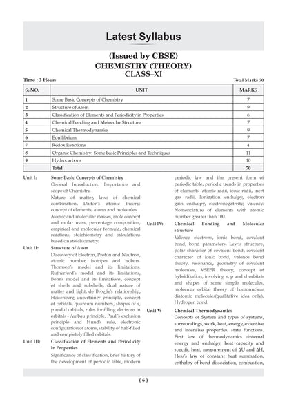CBSE Class 11 Chemistry Question Bank | Chapter & Topic-wise Solved Papers (2017-2026) | Based on Latest Syllabus (April 2026) | Includes 2026 Papers | For 2027 Exam