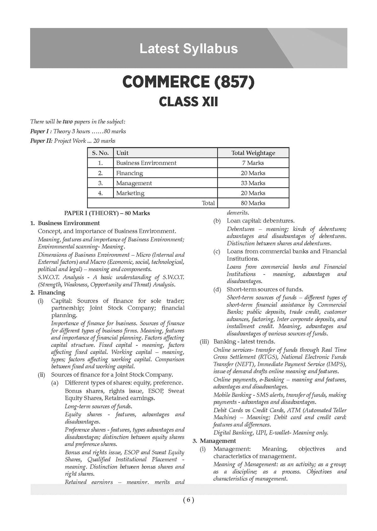 Class 12 ISC Commerce Question Bank (2017-2026) | Chapter-wise & Topic-wise with Competency Based Questions | For 2027 Exam | With Solved 2026 Board Paper | Self-Assessment Papers