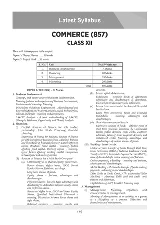 Class 12 ISC Commerce Question Bank (2017–2026)| Chapter-wise & Topic-wise with Competency Based Questions |For 2027 Exam | With Solved 2026 Board Paper | Self-Assessment Papers