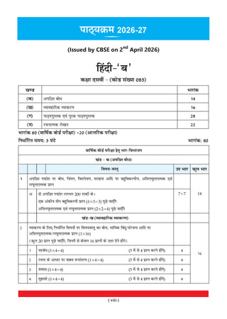 CBSE & NCERT One for All Class 10 | Hindi-B | Based on Latest Syllabus (April 2026) |NCERT & Competency-based questions| For 2027 Exam | With Oswaal AI
