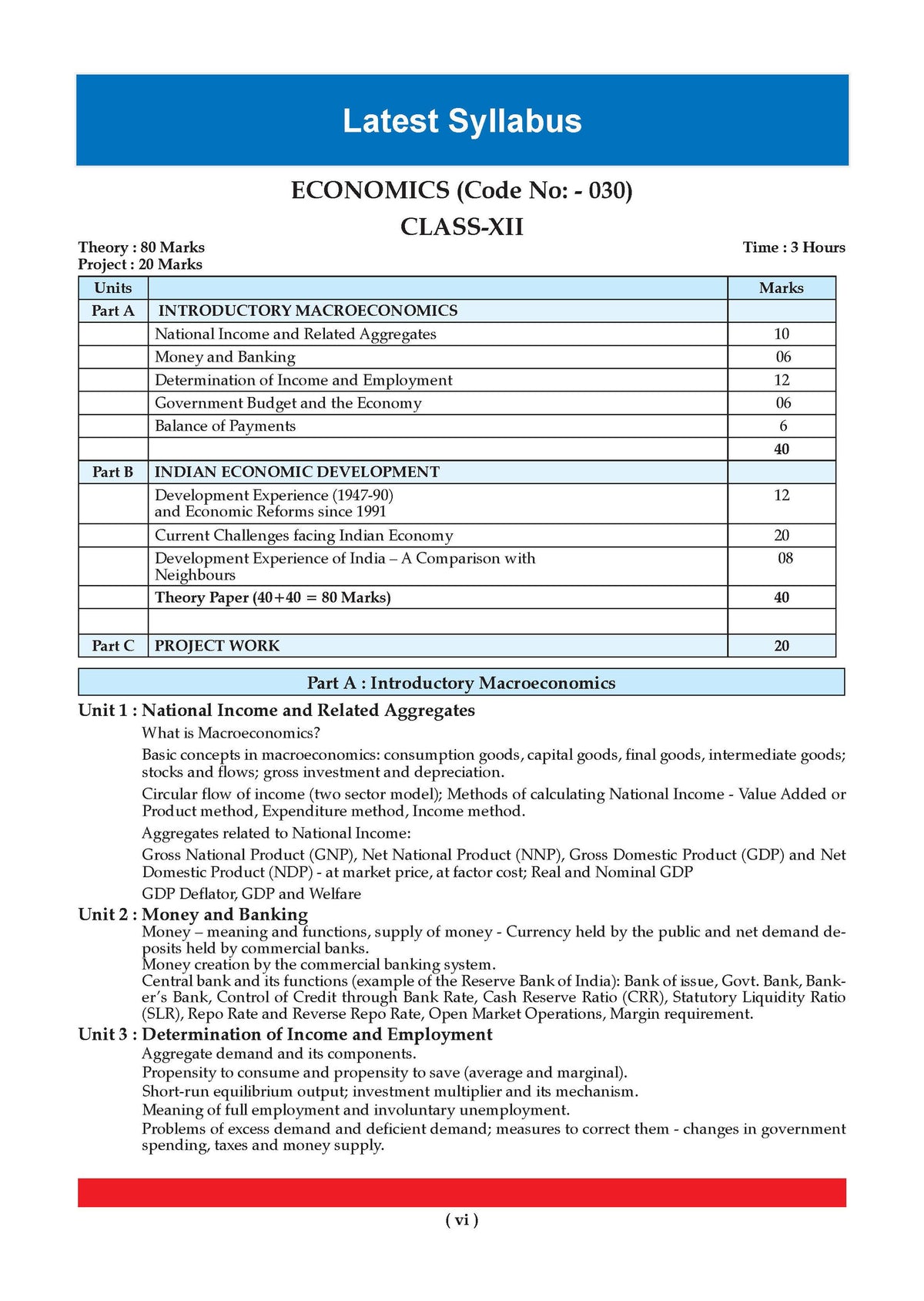 Oswaal CBSE Class 12 Economics Question Bank | Chapter & Topic-wise Solved Papers (2017-2026) | Based on Latest Syllabus (April 2026) | Includes 2026 Papers | For 2027 Exam