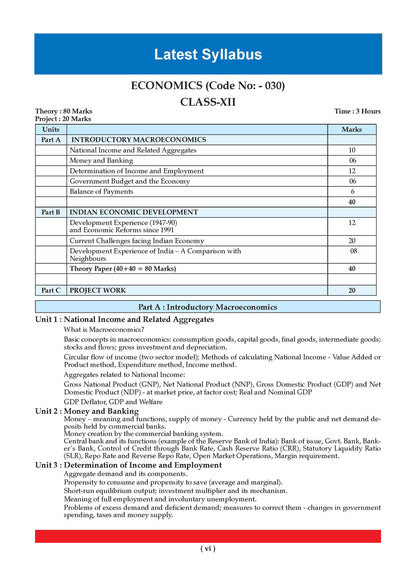 Oswaal CBSE Class 12 Economics Question Bank | Chapter & Topic-wise Solved Papers (2017-2026) | Based on Latest Syllabus (April 2026) | Includes 2026 Papers | For 2027 Exam
