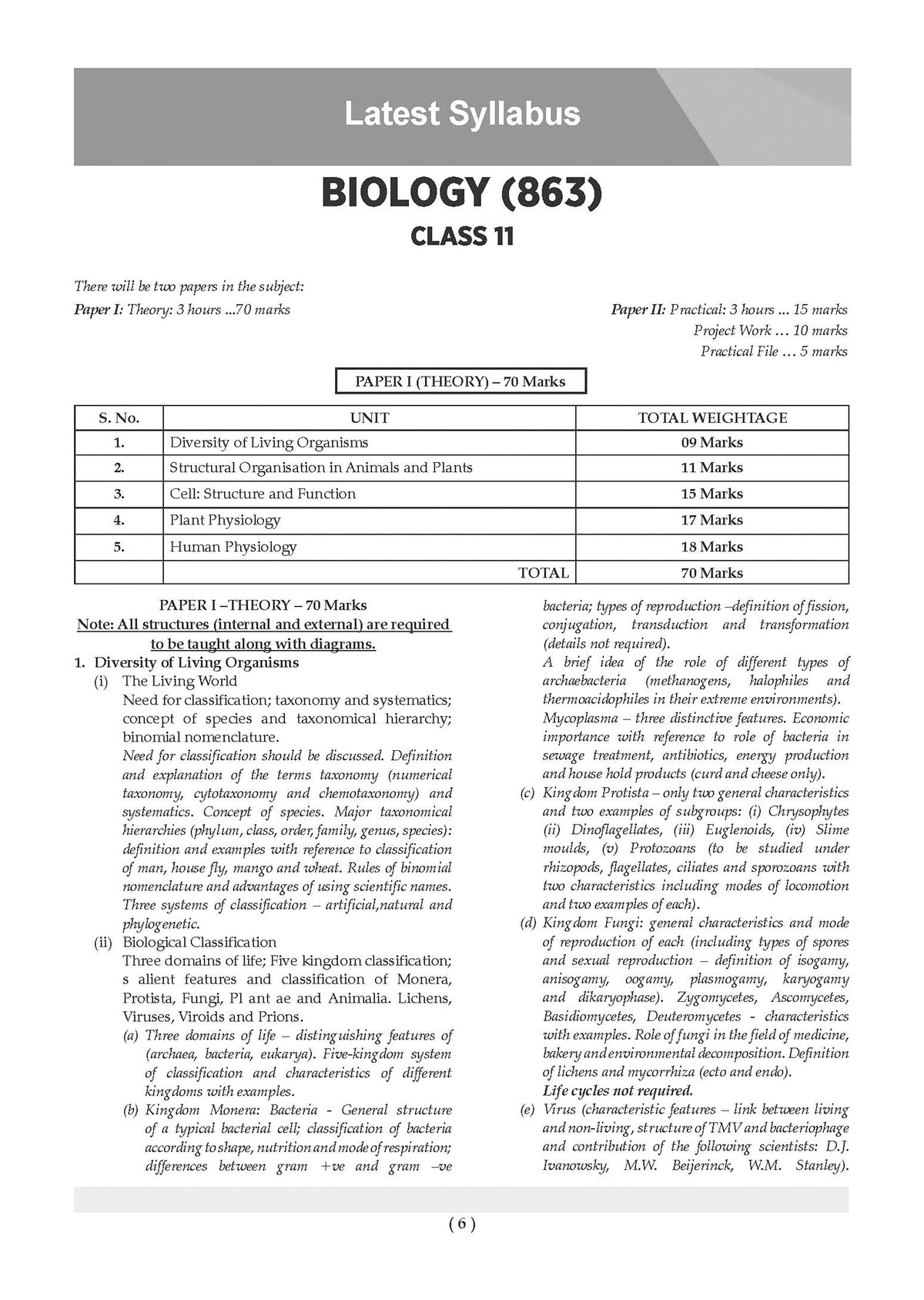 Class 11 ISC Biology Question Bank | Chapter-wise & Topic-wise with Competency Based Questions | For 2027 Exam | Self-Assessment Papers | Revision Notes