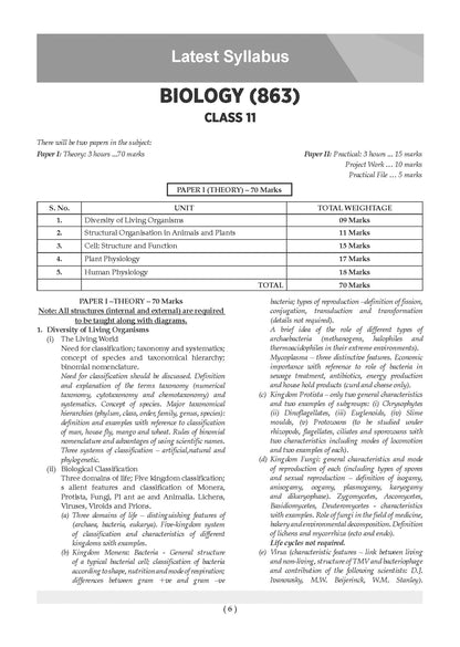 Class 11 ISC Biology Question Bank | Chapter-wise & Topic-wise with Competency Based Questions | For 2027 Exam | Self-Assessment Papers | Revision Notes
