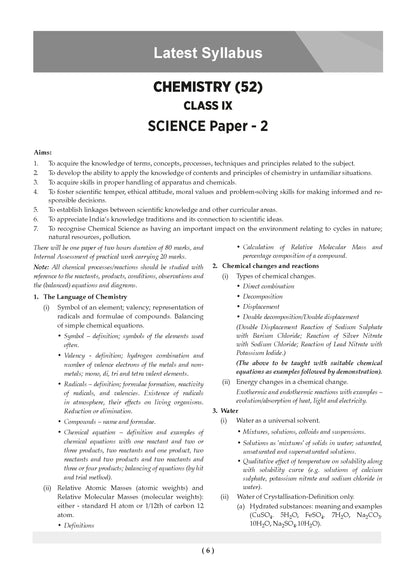 ICSE Question Bank Chemistry Class 9 For 2027 Exam | Chapter-wise & Topic-wise Revision Notes | Competency-focused Questions | Aligned with latest Syllabus & Exam Pattern