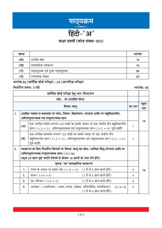CBSE Class 10 Hindi-A Question Bank | Chapter & Topic-wise Solved Papers (2017–2026) | Based on Latest Syllabus (2 April 2026) | Includes 2026 Papers | Mind Maps & Revision Notes | For 2027 Exam