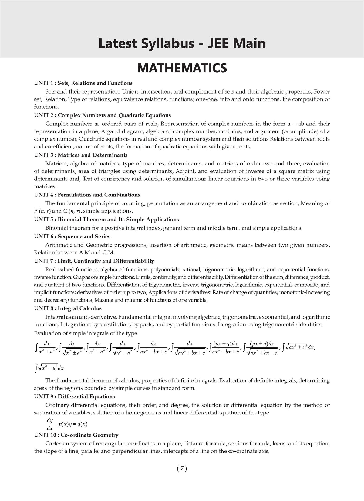 JEE Main 25 Years' (2002-2026) | Chapter-wise & Topic-wise Question Bank: Mathematics | Includes-Jan & Apr 2026 Papers Fully Solved | Latest Edition For 2027 Exam