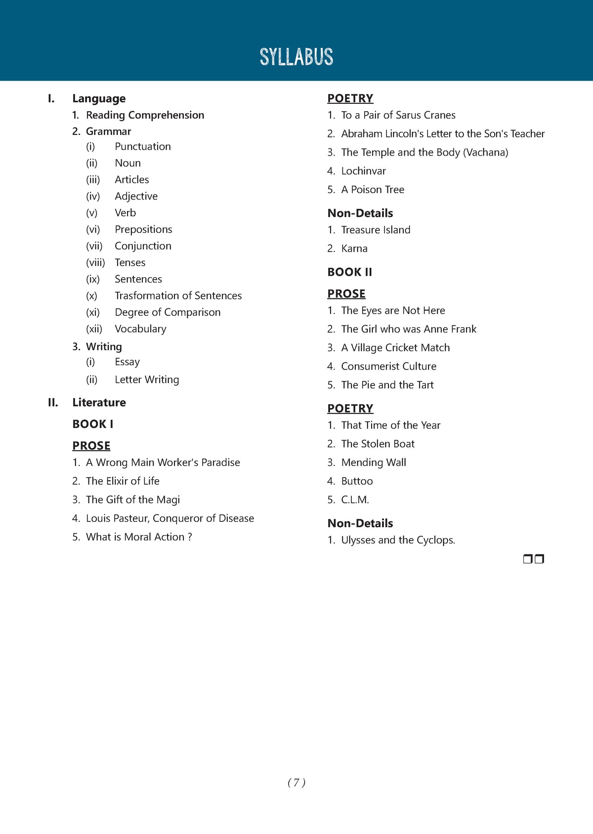 Karnataka Class 10 English First Language Chapterwise and Topicwise Question Bank Solved Papers 2017-2026 | For 2027 Exam | With Oswaal AI