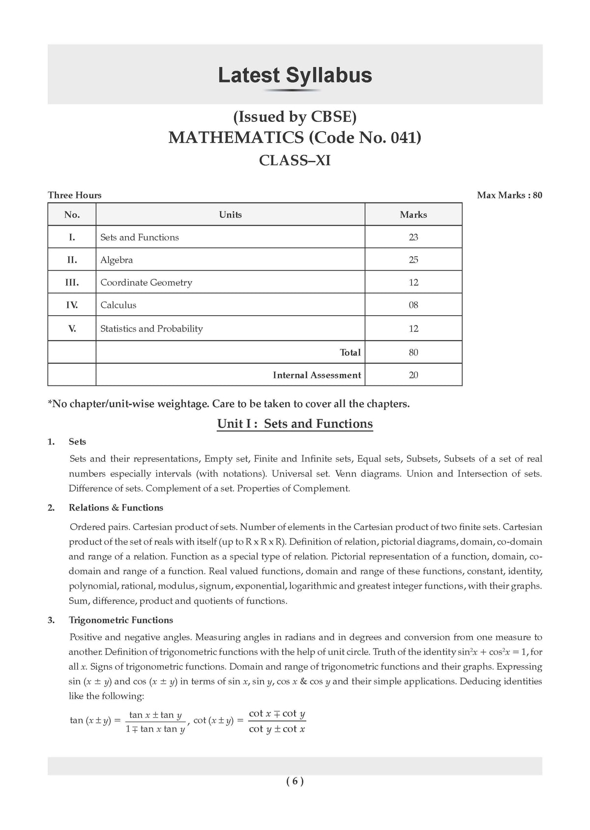 CBSE Class 11 Mathematics Question Bank | Chapter & Topic-wise Solved Papers (2017-2026) | Based on Latest Syllabus (April 2026) | Includes 2026 Papers | For 2027 Exam