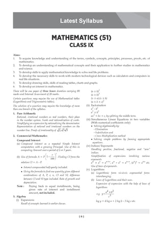 ICSE Question Bank Mathematics Class 9 For 2027 Exam | Chapter-wise & Topic-wise Revision Notes | Competency-focused Questions | Aligned with latest Syllabus & Exam Pattern