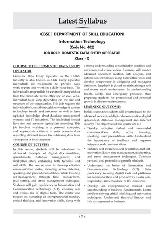 CBSE Class 10 Information Technology Question Bank | Chapter & Topic-wise Solved Papers (2017-2026) | Based on Latest Syllabus (April 2026) | Includes 2026 Papers | For 2027 Exam