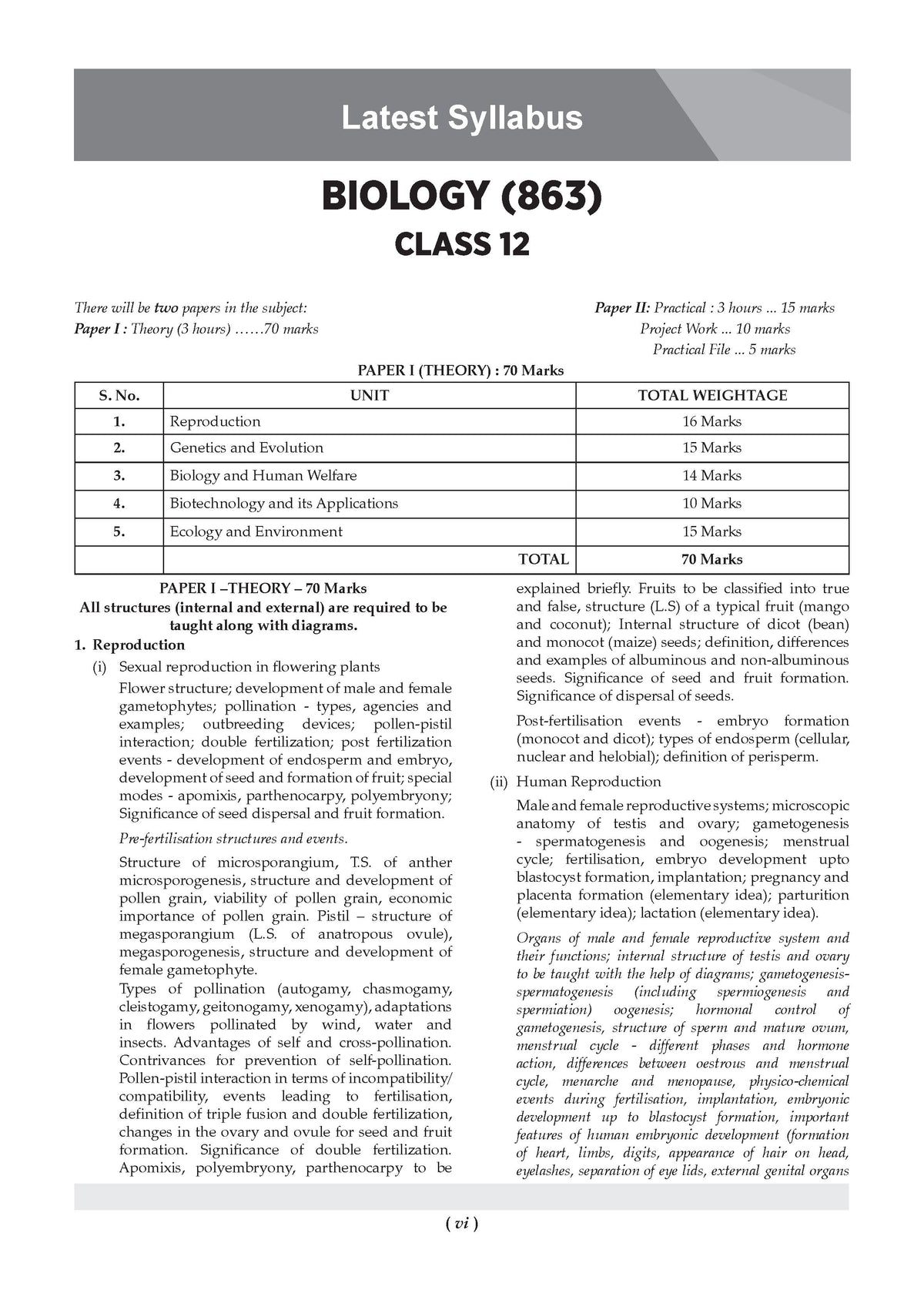 Class 12 ISC Biology Question Bank (2017-2026) | Chapter-wise & Topic-wise with Competency Based Questions | For 2027 Exam | With Solved 2026 Board Paper | Self-Assessment Papers