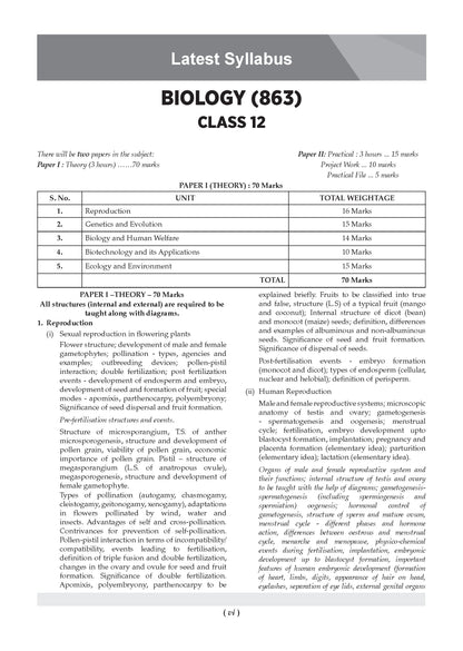 Class 12 ISC Biology Question Bank (2017-2026) | Chapter-wise & Topic-wise with Competency Based Questions | For 2027 Exam | With Solved 2026 Board Paper | Self-Assessment Papers