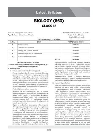 Class 12 ISC Biology Question Bank (2017–2026)| Chapter-wise & Topic-wise with Competency Based Questions |For 2027 Exam | With Solved 2026 Board Paper | Self-Assessment Papers