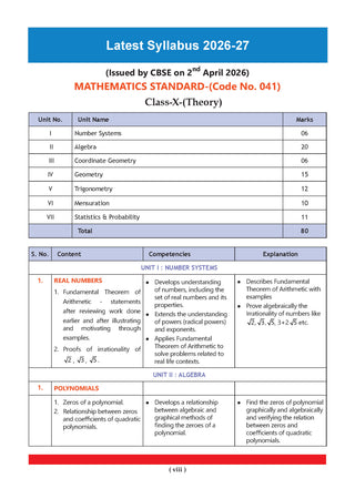 CBSE & NCERT One for All Class 10 |  Mathematics Standard | Based on Latest Syllabus (April 2026) |NCERT & Competency-based questions| For 2027 Exam | With Oswaal AI