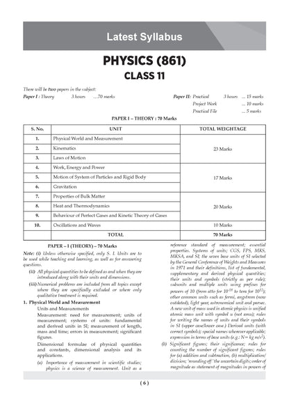 Class 11 ISC Physics Question Bank | Chapter-wise & Topic-wise with Competency Based Questions | For 2027 Exam | Self-Assessment Papers | Revision Notes