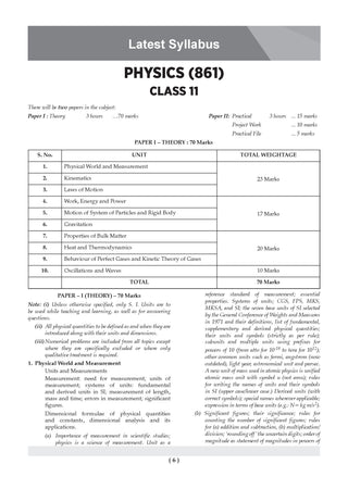 Class 11 ISC Physics Question Bank | Chapter-wise & Topic-wise with Competency Based Questions | For 2027 Exam | Self-Assessment Papers | Revision Notes