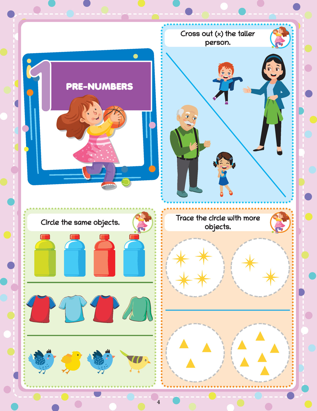 2â€‘inâ€‘1 Early Learning Activity Book Set for Kids Age 3+ | Maths & English Quest with 500+ Fun Exercises for Tracing, Numbers, Alphabets & Colors - Oswaal Books