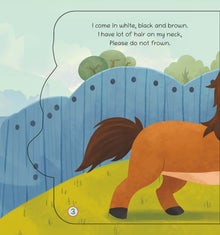 Lil Legends Shaped Board Books: Farm Animals: Horse