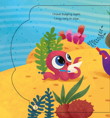 Lil Legends Shaped Board Books: Sea Animals: Octopus