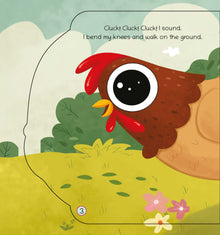 Lil Legends Shaped Board Books: Farm Animals: Hen