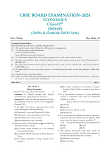 CBSE Question Bank Chapterwise and Topicwise SOLVED PAPERS Class 12 Economics For Exam 2026