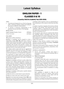 ICSE Question Bank Chapterwise & Topicwise Solved Papers Class 9 & 10 English-1 For 2026 Exam