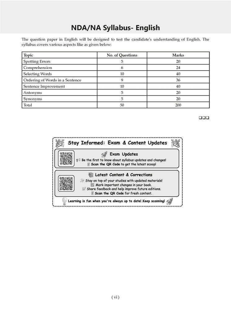 NDA-NA (NATIONAL DEFENCE ACADEMY/NAVAL ACADEMY) 16 Previous Solved Papers| Year-wise 2017-2025 (I) | General Ability Test: English | For 2025 Exam