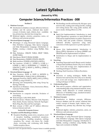 Oswaal NTA CUET (UG) Chapter-wise Solved Papers Question Bank | Informatics Practices | PYQs (2022 – 2026) NCERT aligned MCQs | With Solved Paper 2026 | For 2027 Exam | With Oswaal AI