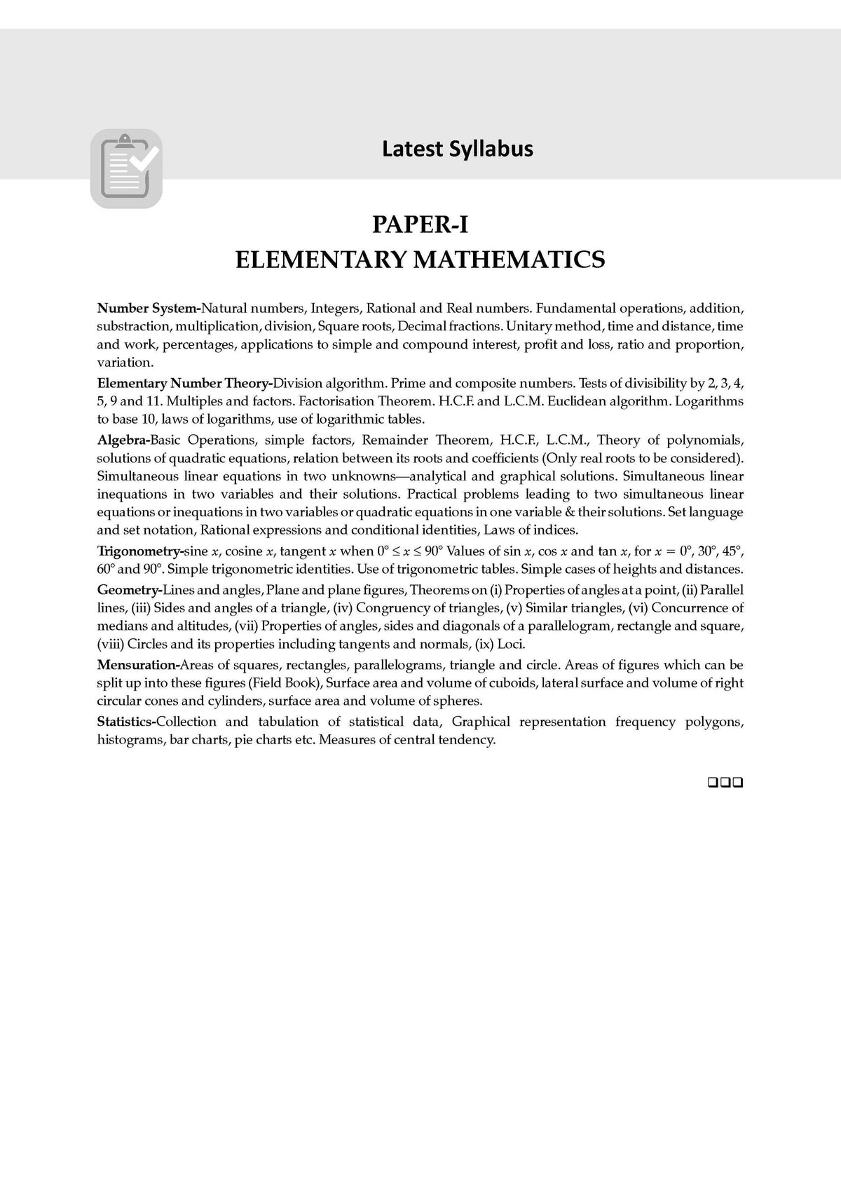 CDS 18 Previous Years’ Solved Papers |Year-wise 2018–2026 (I & II) | Elementary Mathematics | For 2027 Exam| With oswaal.ai