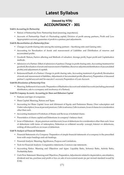 Oswaal NTA CUET (UG) Chapter-wise Solved Papers Question Bank | Accountancy | PYQs (2021 – 2026) NCERT aligned MCQs | With Solved Paper 2026 | For 2027 Exam | With Oswaal AI