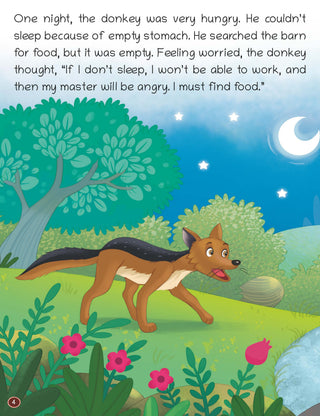 Lil Legends Panchatantra Life Lessons Set of 4 Story Books for Kids Age 2+ Years - Singing Donkey, Talkative Tortoise, Monkey & Brahmin | Illustrated Stories for Moral Values
