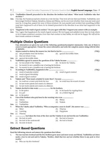 Karnataka SSLC Question Bank Class 9 English 2nd Language Book | Chapter-wise & Topic-wise | With Complete Solutions | For Board Exams 2025