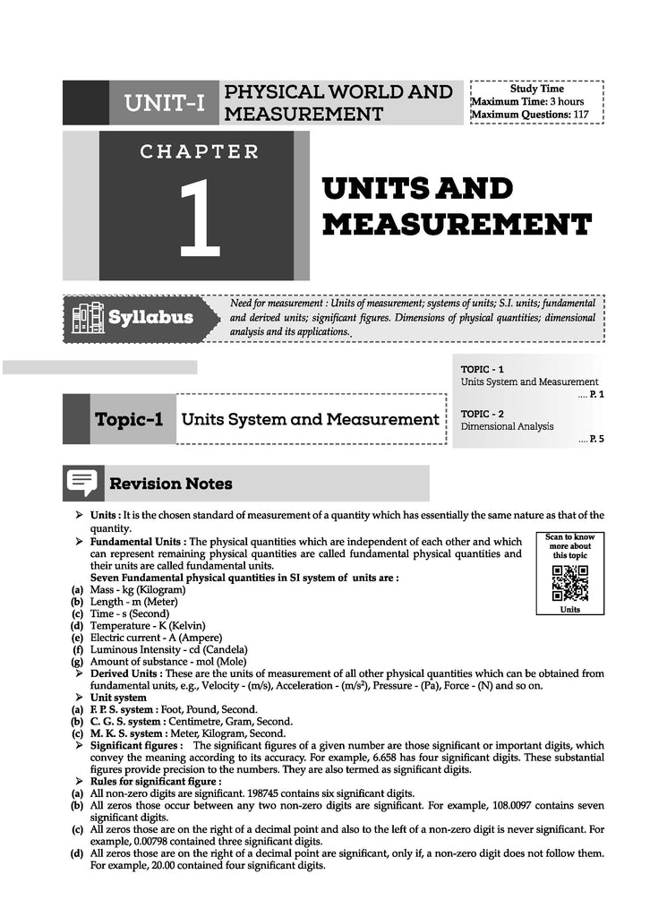 CBSE Question Bank Class 11 Physics, Chapterwise and Topicwise Solved Papers For 2025 Exams