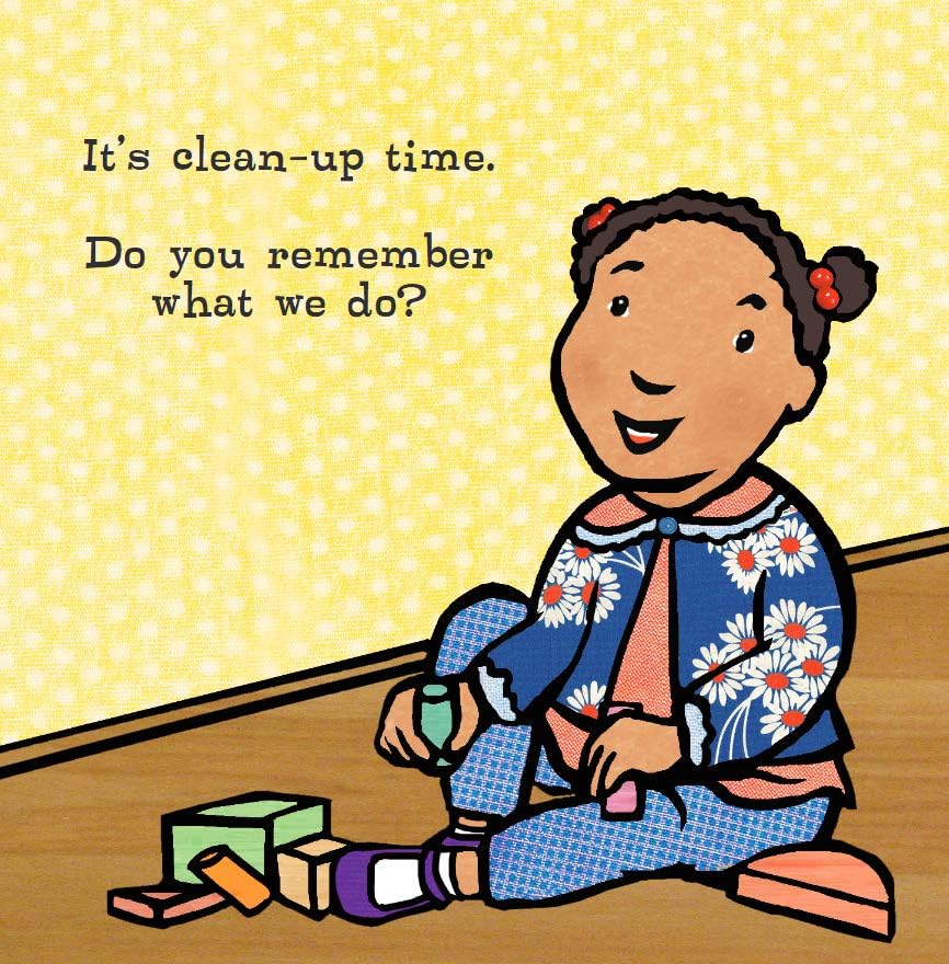 Clean-Up Time (Toddler Tools Series) â€” Gentle Board Book for Toddlers (Ages 1â€“3 yrs) | Build Tidy-Up Routines & Independence | by Free Spirit Publishing