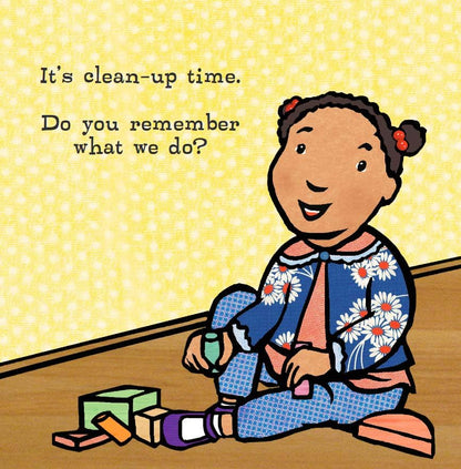 Clean-Up Time (Toddler Tools Series) â€” Gentle Board Book for Toddlers (Ages 1â€“3 yrs) | Build Tidy-Up Routines & Independence | by Free Spirit Publishing