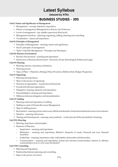 Oswaal NTA CUET (UG) 10 Mock Test Papers Business Studies For 2026 Exam (Section-II) (as per latest 27 Dec., notification) | 500+ MCQs for Practice | Includes 2025 Paper- fully solved | With Oswaal AI