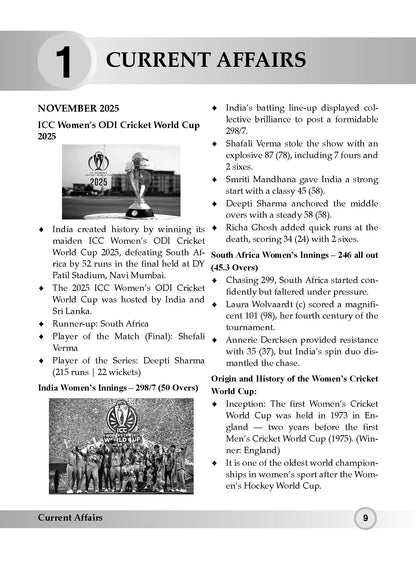 General Knowledge Handbook English Medium | Quick-Revision GK & Current Affairs for All Competitive & Government Exams | Infographics & One-Liners | SSC, Banking, Railways, UPSC, Defence | For 2026-27 Exams