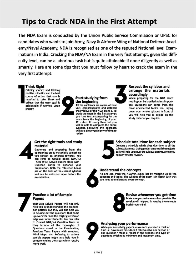 NDA-NA (NATIONAL DEFENCE ACADEMY/NAVAL ACADEMY) 12 Years' Chapter-wise & Topic-wise Solved Papers 2014-2025 (I) | Mathematics | For 2025 Exam