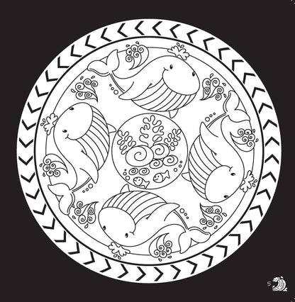 Lil Legends: Let's Colour Our Ocean - Oswaal Books