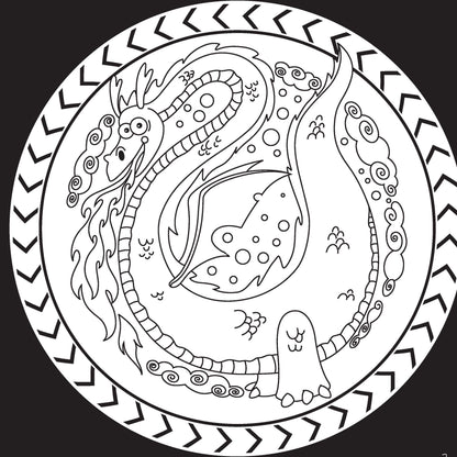 Lil Legends: Let's Colour our Dragons - Oswaal Books
