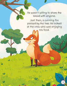 Illustrated Moral Story Books for Kids 2+ | The Clever Fox | Short English Bedtime Stories with Colorful Pictures | Lil Legends by Oswaal Books