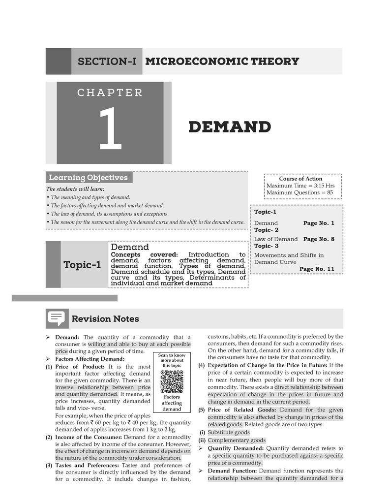 ISC Question Bank Class 12 Economics | Chapterwise | Topicwise | Solved Papers | For 2025 Board Exams