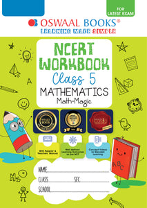 NCERT & CBSE Workbook Maths (Math Magic) Class 5 (For Latest Exam)