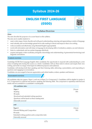 IGCSE First Language English (Papers 1 & 2) Core & Extended | Topical Past Solved Papers (2016-Oct.-Nov., 2025) | For 2026 Exam | Aligned with Cambridge IGCSE™ Coursebook | with Oswaal AI