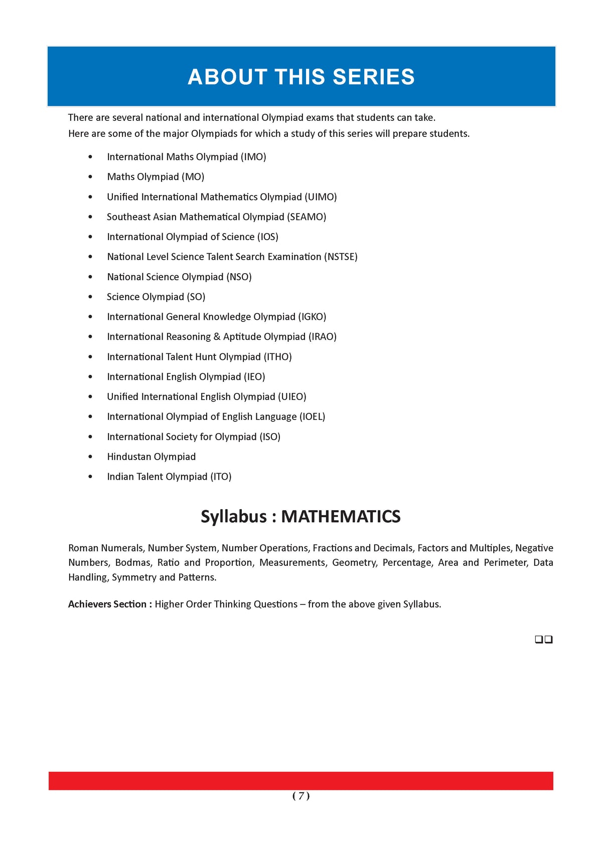 Oswaal One For All Olympiads Workbook Class 5 Maths | Questions for SOF IMO & Other Olympiad Exams 2026 | With Sample Practice Papers & Oswaal.AI