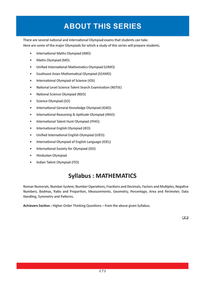 Oswaal One For All Olympiads Workbook Class 5 Maths | Questions for SOF IMO & Other Olympiad Exams 2026 | With Sample Practice Papers & Oswaal.AI