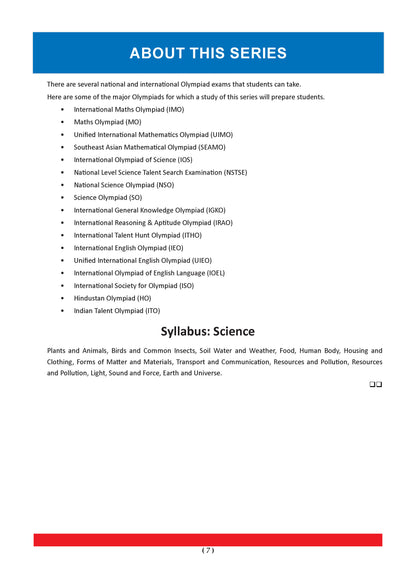 One For All Olympiads Workbook Class 3 Science | Questions for SOF NSO & Other Olympiad Exams 2026 | With Sample Practice Papers & Oswaal.AI