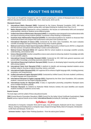 One For All Olympiads Class 1 Cyber Prep-Guide Book | Chapter-wise Previous Years' Solved Papers | Questions for SOF ICSO & Other Olympiad Exams 2026 | With Sample Practice Papers & Oswaal.AI