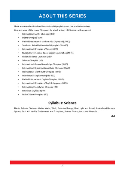 One For All Olympiads Workbook Class 4 Science | Questions for SOF NSO & Other Olympiad Exams 2026 | With Sample Practice Papers & Oswaal.AI